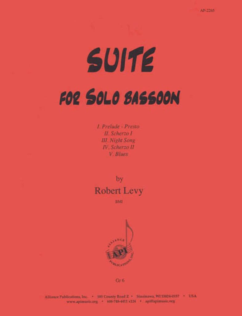 Suite for Solo Bassoon